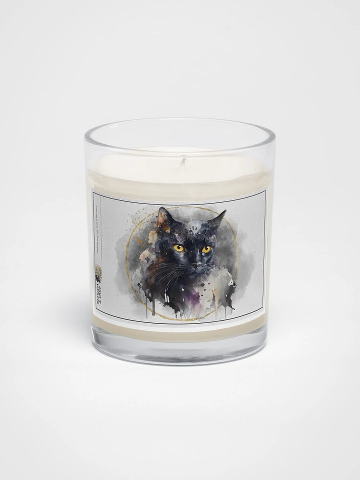 Stewart the Black Cat Soy Candle product image (2)