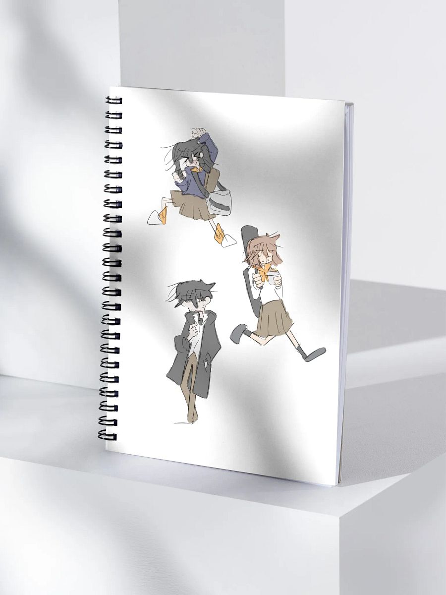 Waku waku high school student notebook product image (4)