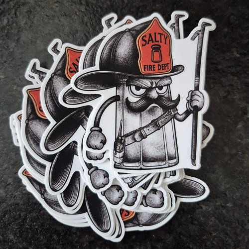 Come get your salty merch!!! 

https://salty-fire-dept-shop.fourthwall.com/

#firedepartment #ems #paramedic #firstresponders...