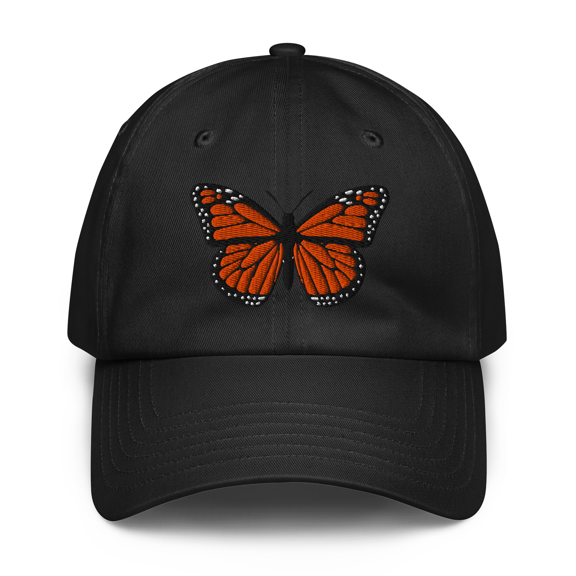Monarch Butterfly Bliss Embroidered Dad Hat product image (1)