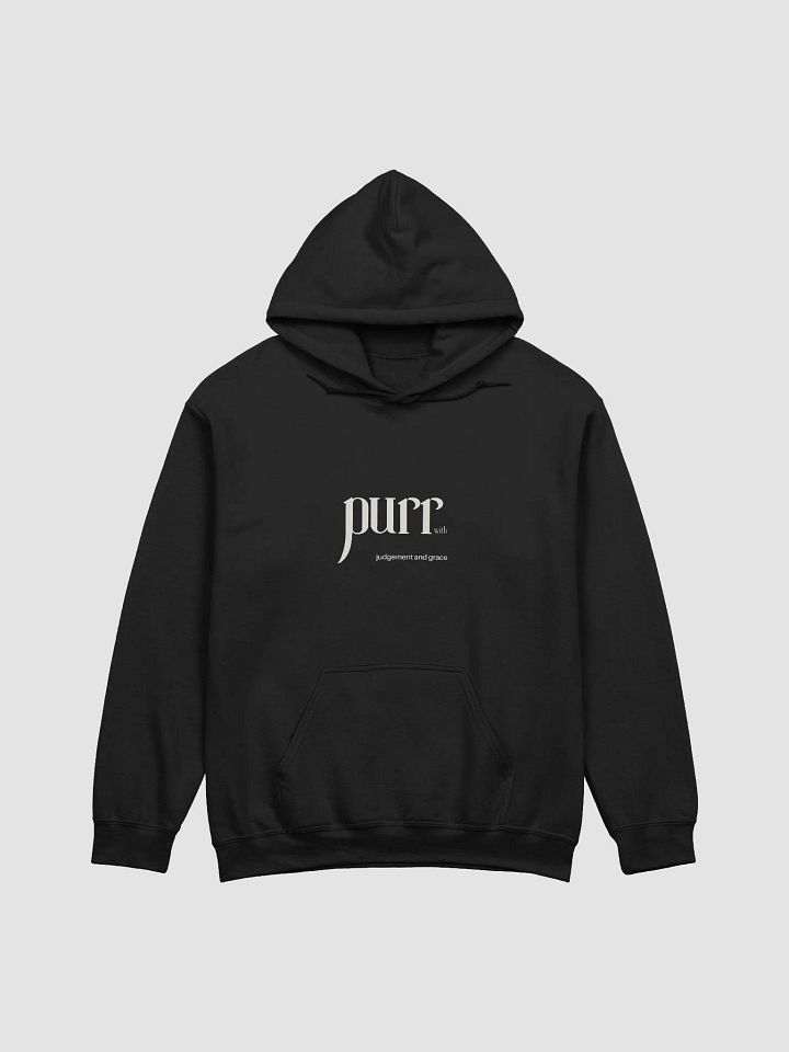 Purr with Judgement and Grace Hoodie product image (1)