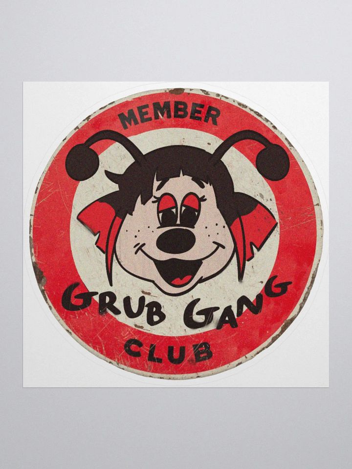 Grub Gang Sticker product image (2)