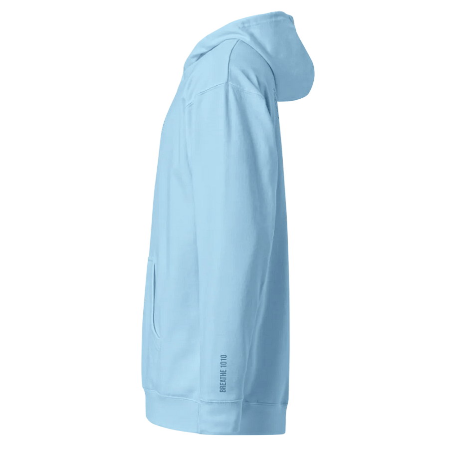 Independent Hoodie 1010 Hoodie - Aqua Teal Thread Embroidery product image (3)