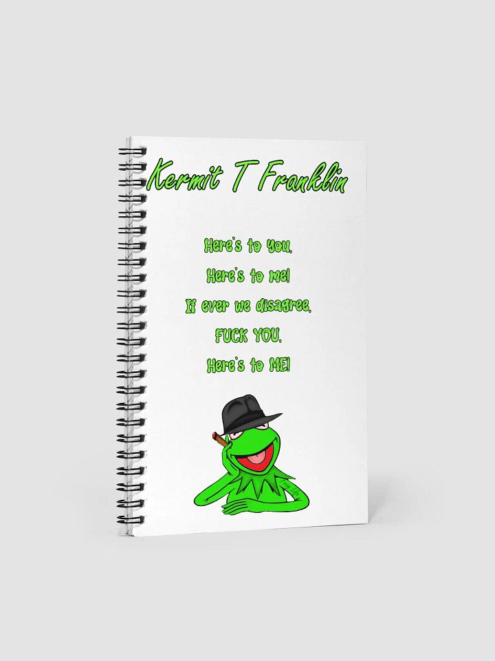 Sardonic Toast Spiral Notebook product image (1)