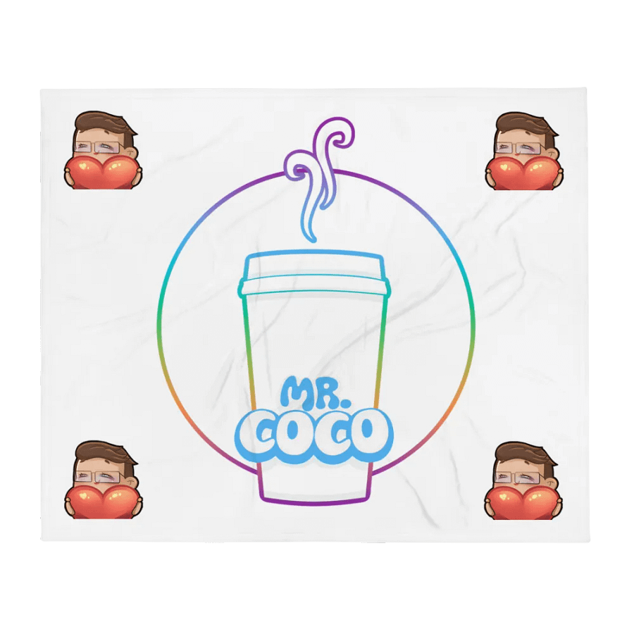 MR. COCO Beverage Cup Throw Blanket product image (1)