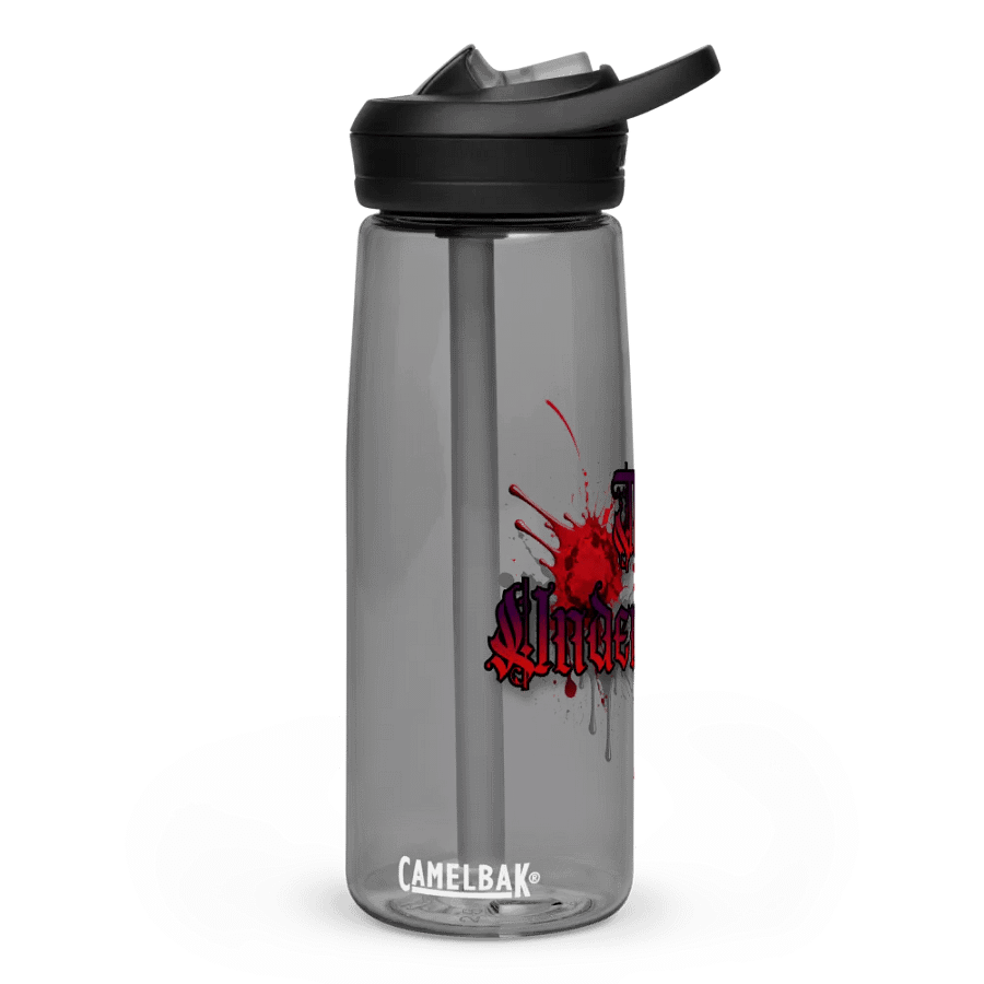 Eerie Gothic Skull Sports Water Bottle product image (1)
