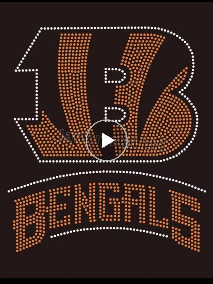 Bengals Rhinestones product image (1)