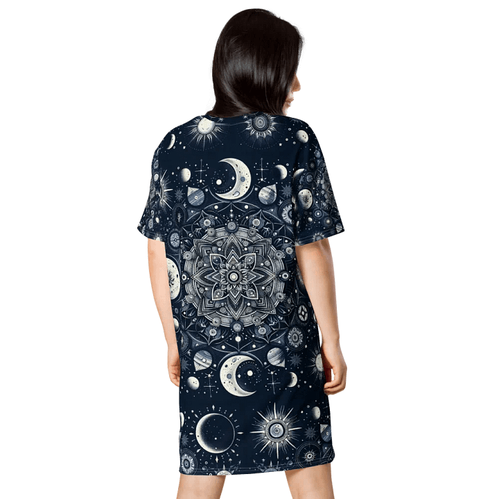 All-Over Print T-Shirt Dress product image (1)