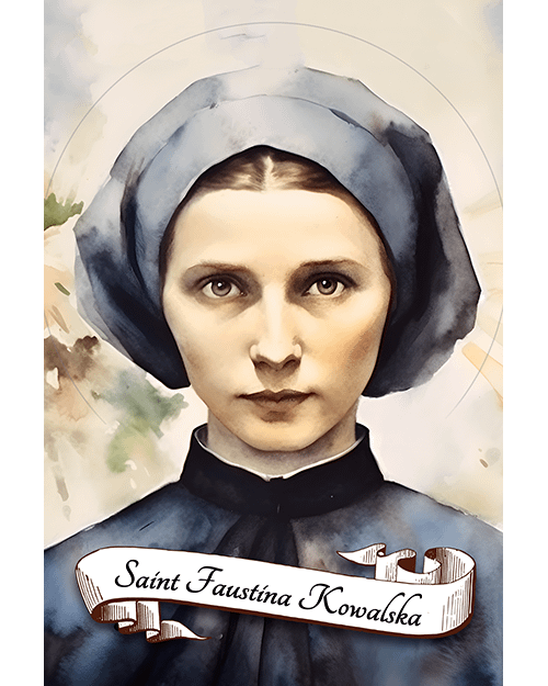 Saint Faustina Kowalska Poster product image (1)