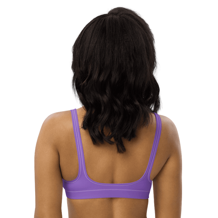 Plain Color Amethyst Padded Bikini Top product image (2)