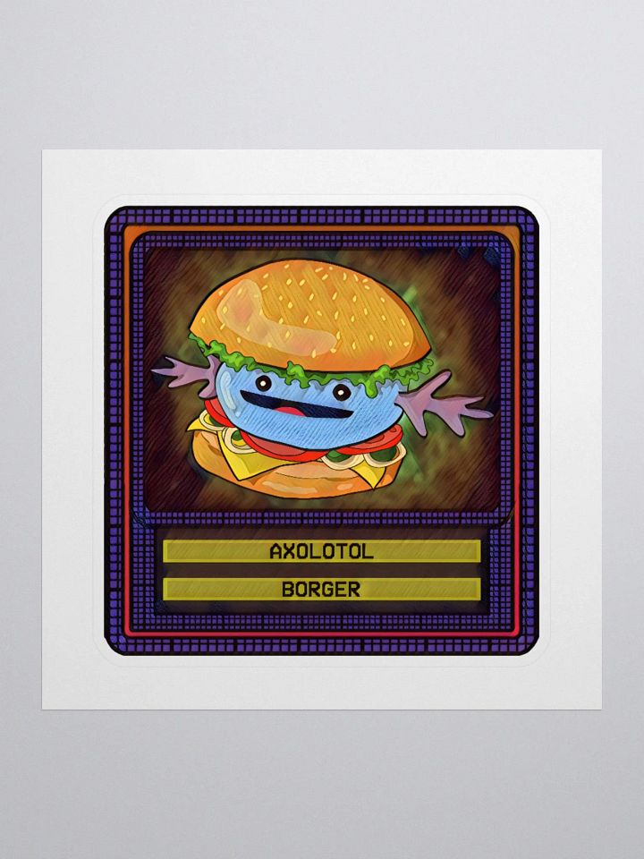 Axolotol Borger - Stickers product image (3)