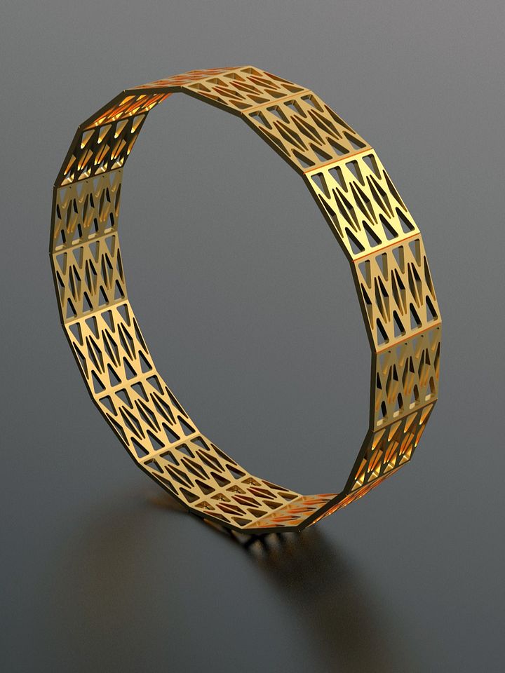Parametric Ring Design Grasshopper Rhino Files Download product image (2)