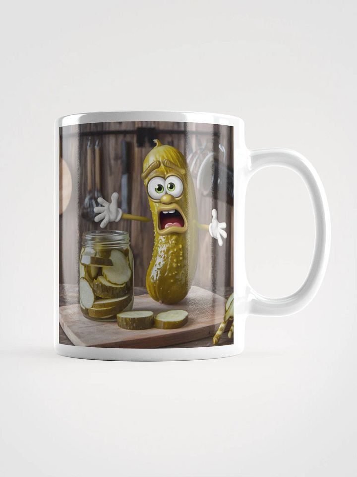 Shocked Pickle Glossy White Mug product image (1)
