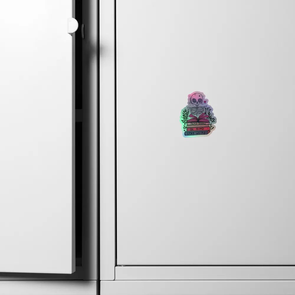 Read, Be Kind, and Stay Weird Sticker product image (6)