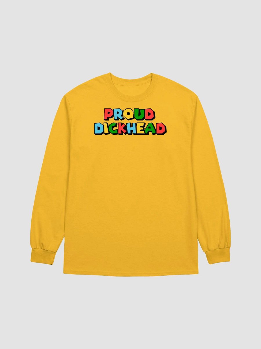 Proud Dickhead Logo Unisex Long Sleeve Shirt product image (1)