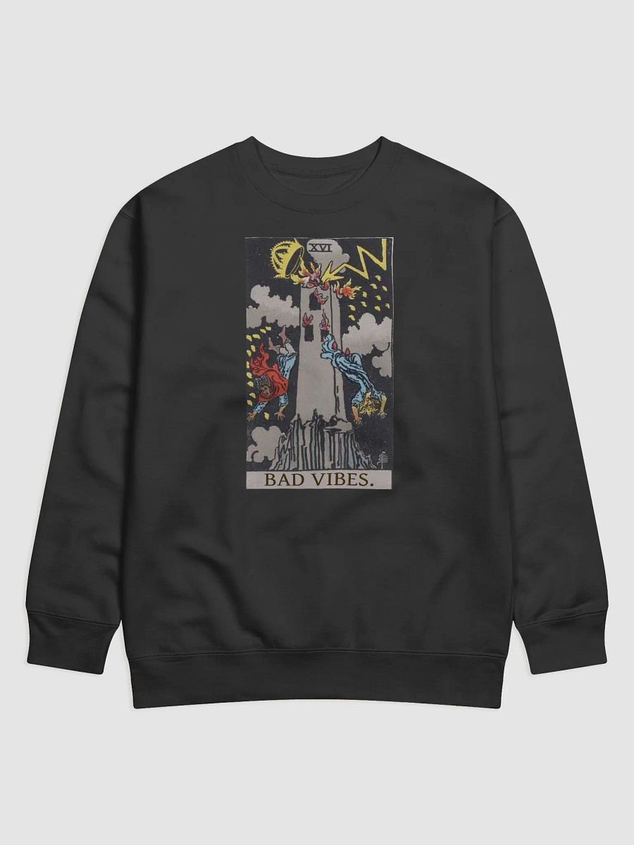 Bad Vibes Tower Tarot - Sweatshirt product image (1)