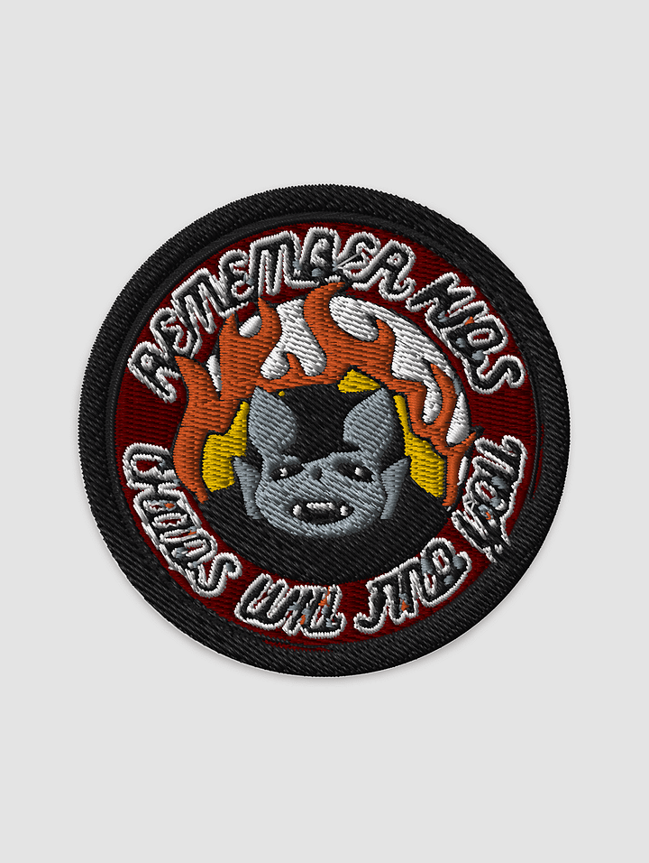 Chaos embroidered patch product image (1)