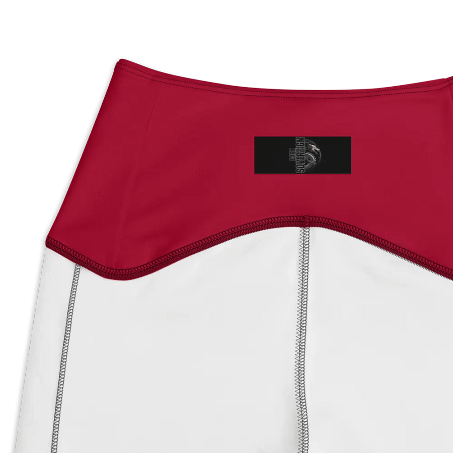 RED demon soul square up women's pocket leggings product image (4)