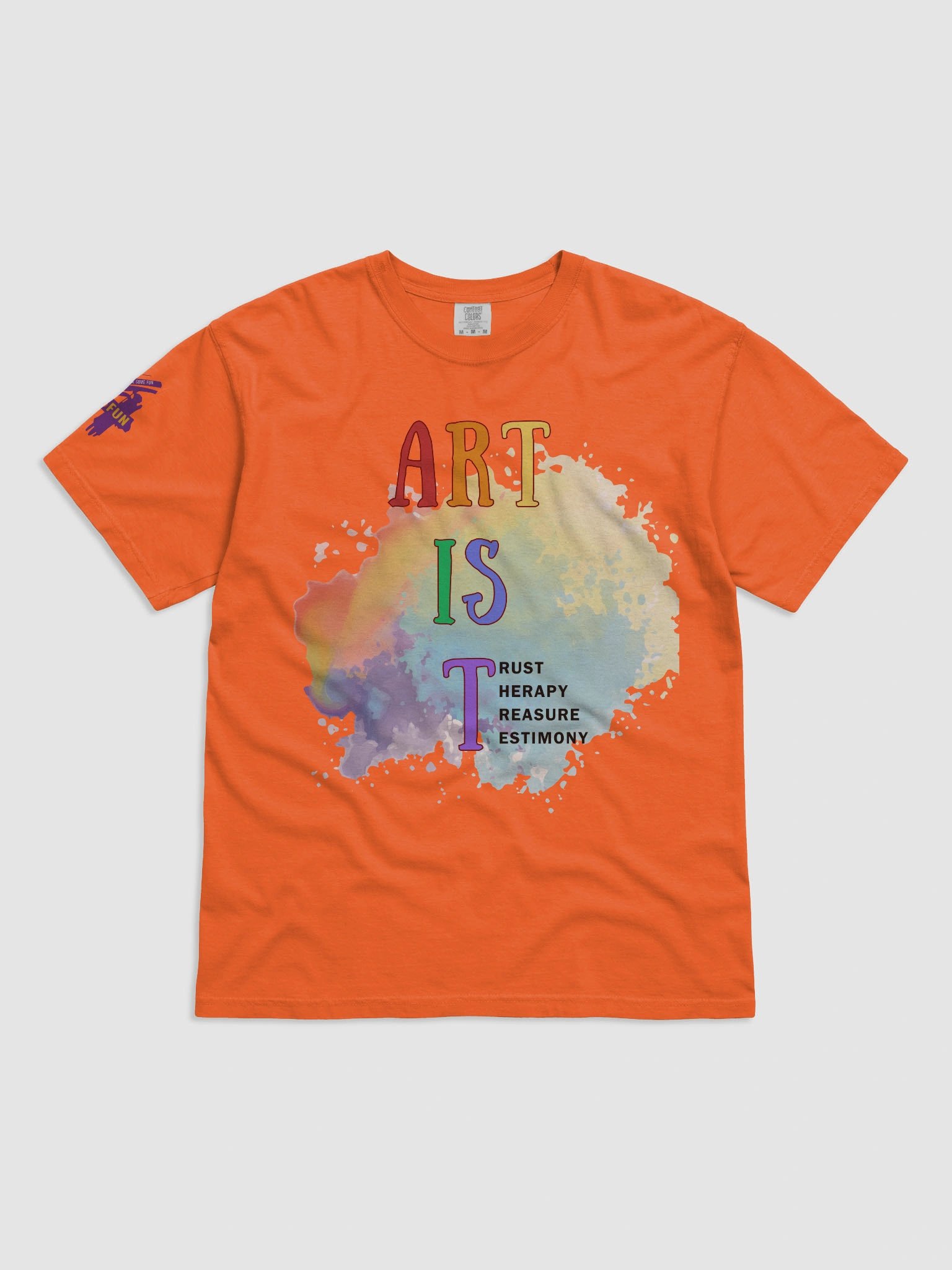Colorful Art Therapy T-Shirt product image (1)