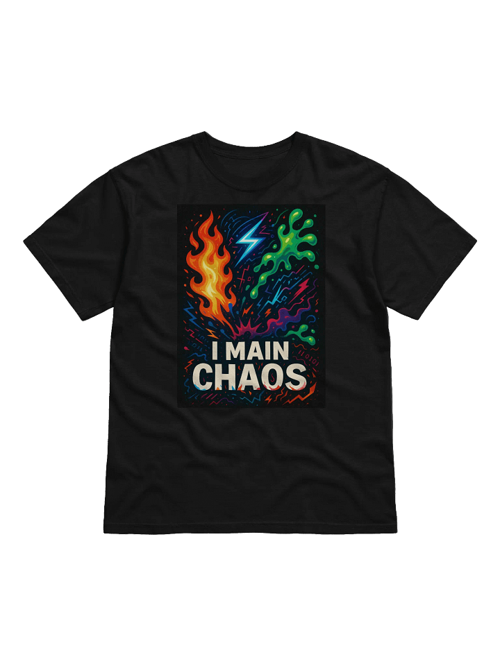 Chaos Energy Illustrated T-Shirt product image (5)