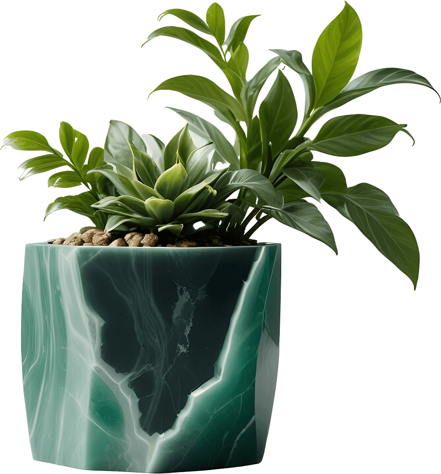 Zen Jade Spa Décor Set – 9 Elegant Pieces + Mystery Gift, PNG product image (10)
