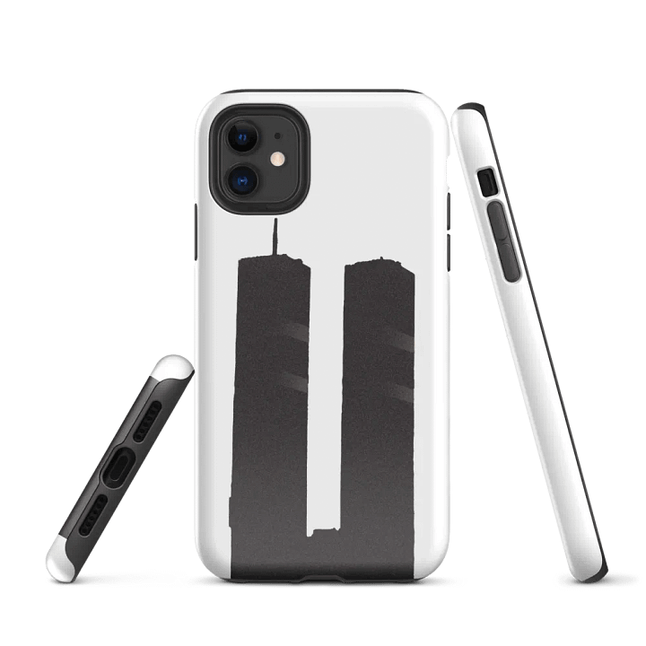 White WTC iPhone Case product image (1)