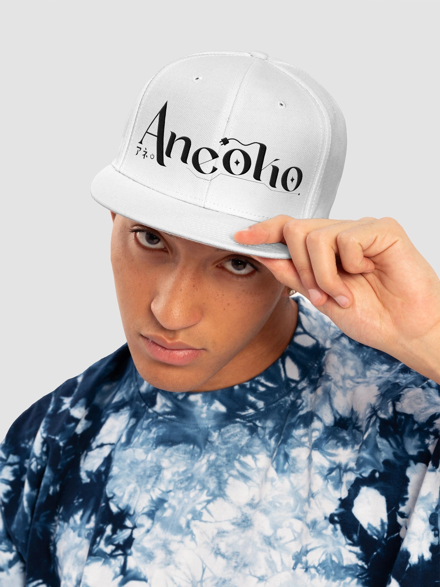 Logo Snapback Cap - White product image (5)