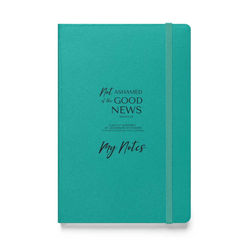 'Not Ashamed of the Good News' Hardcover Notebook product image (41)