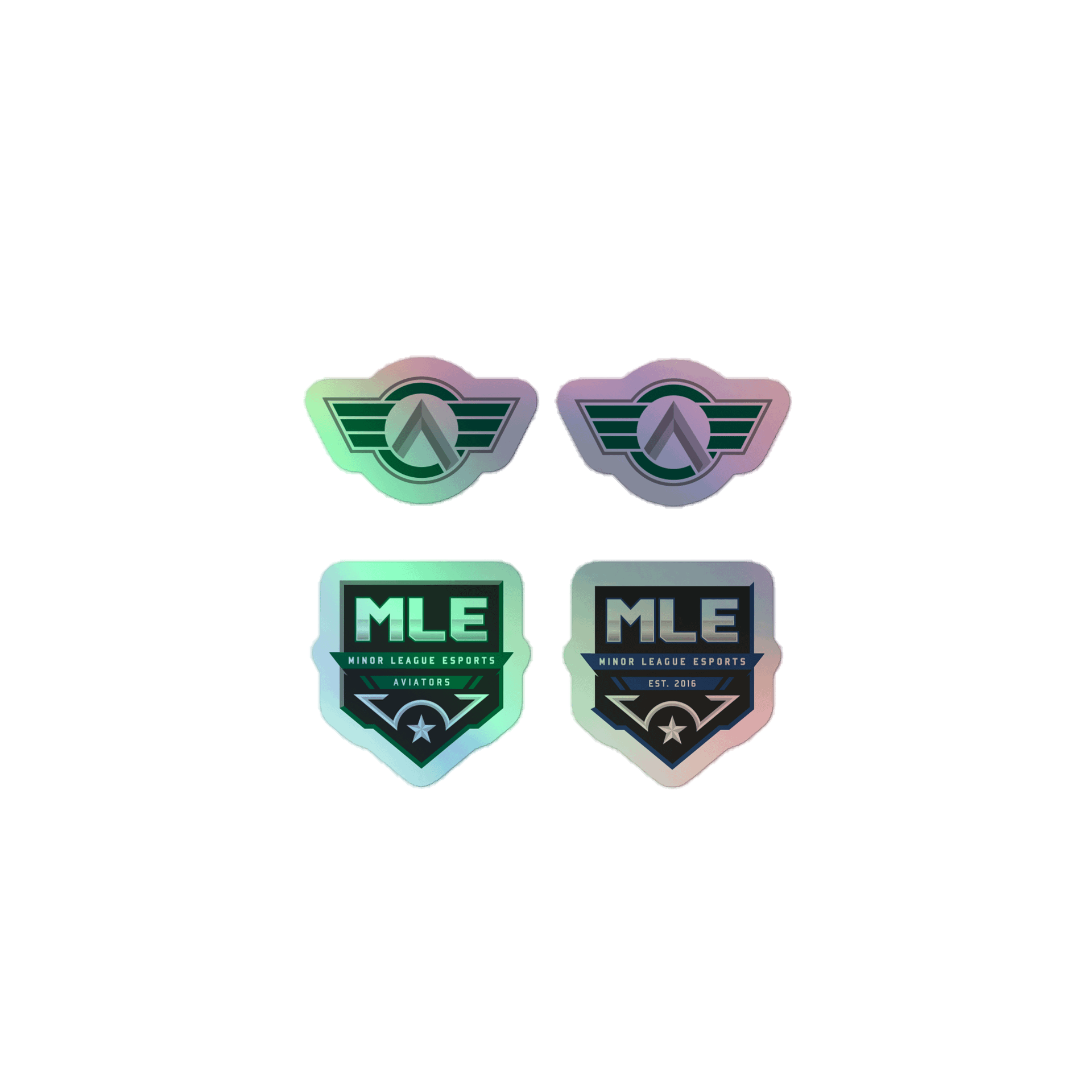 Aviators Holographic Sticker Set product image (1)