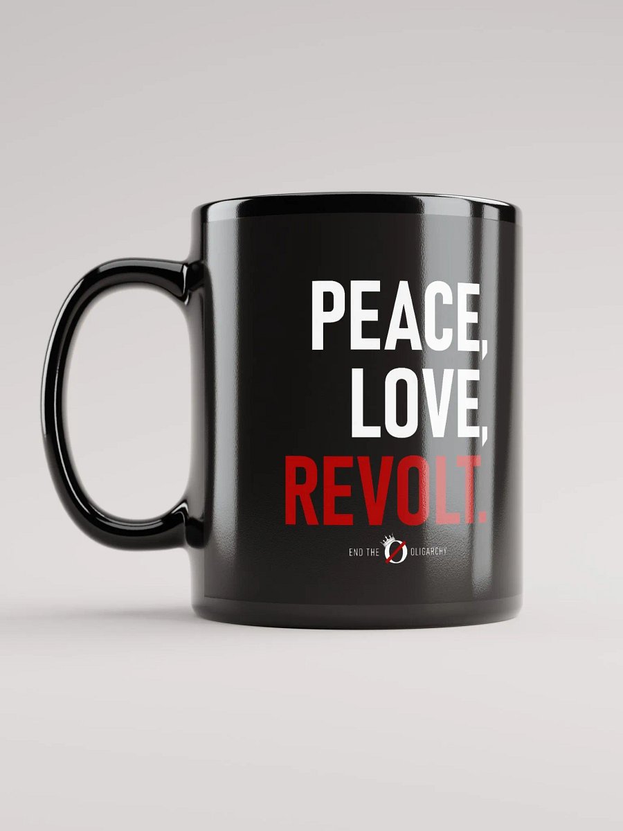 Peace, Love, Revolt Mug product image (6)