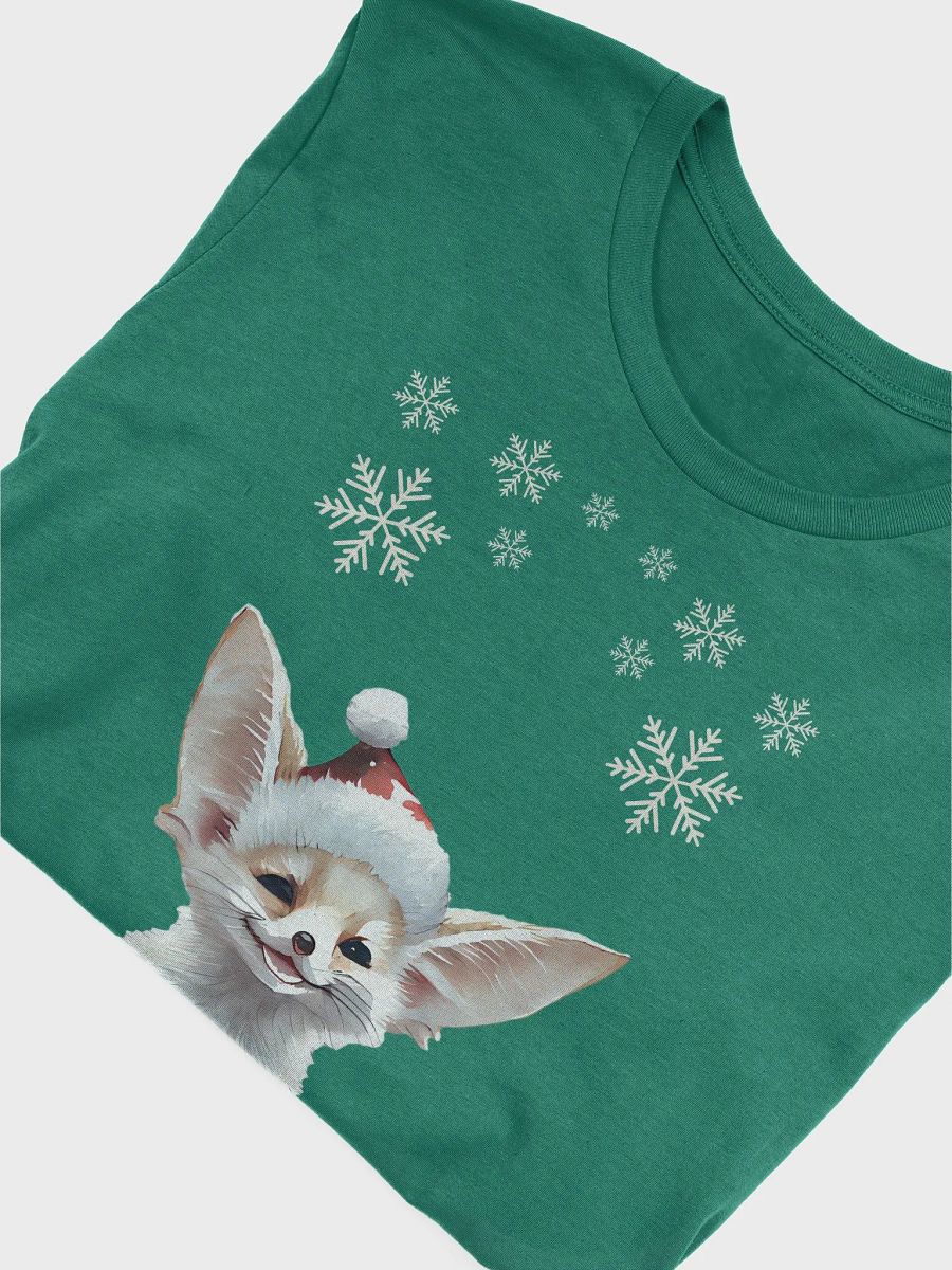 Santa Fennec Fox Christmas T-Shirt product image (3)