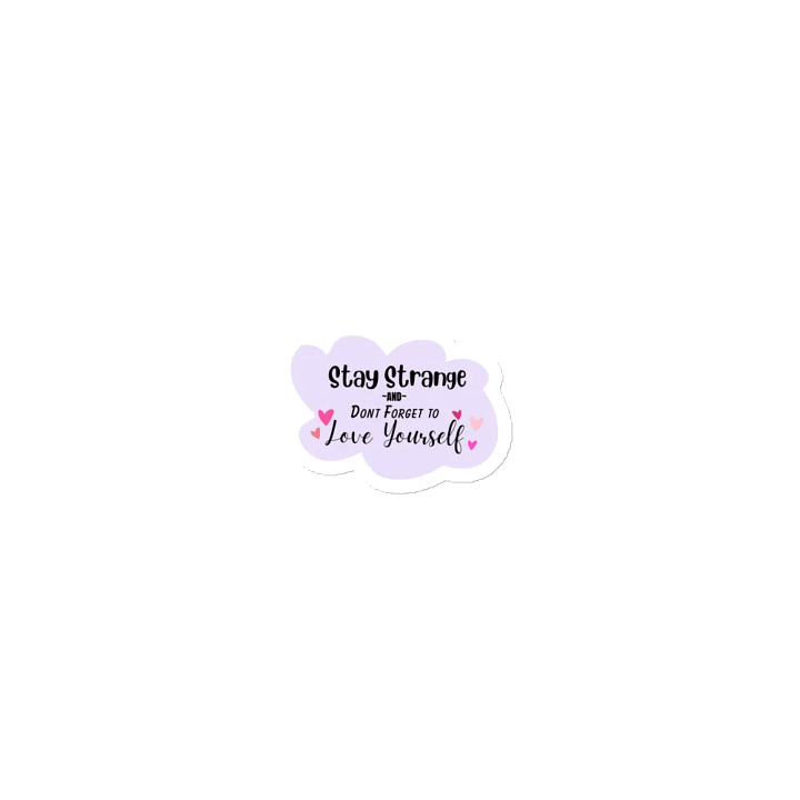 Stay Strange Magnet product image (1)