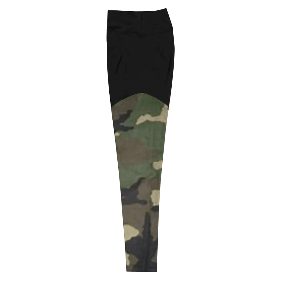 Faithful Camo: Compression Leggings - Woodland product image (7)