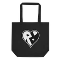 Tote Bag Heart and Circle Logo product image (1)