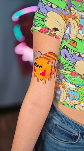 May bee you should get a minecraft tattoo from me....