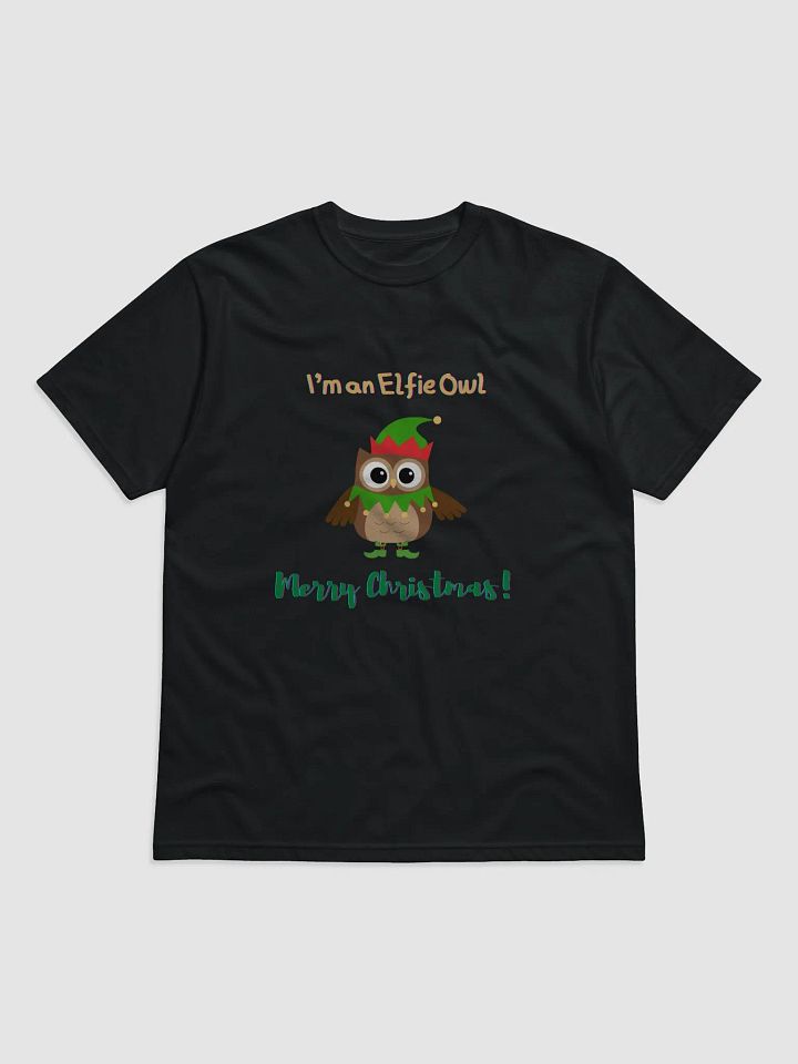 I'm an Elfie Owl Merry Christmas Unisex T-shirt product image (1)