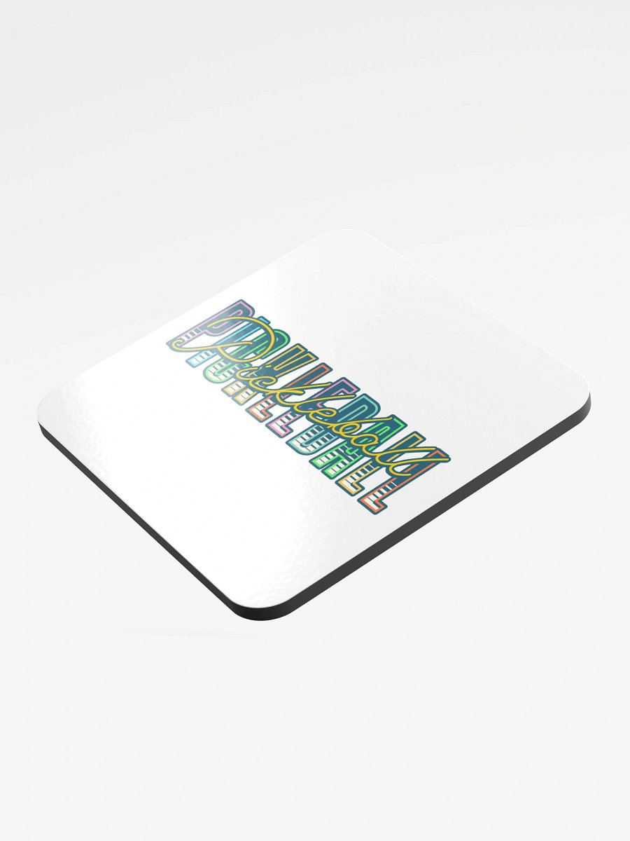 Pickleball Pickleball Vibrant Typography Coaster product image (4)
