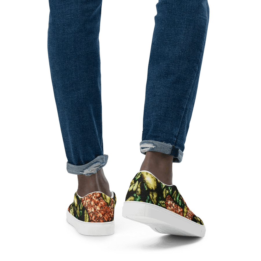 HYDRANGEAS V men's slip-on canvas shoes product image (4)