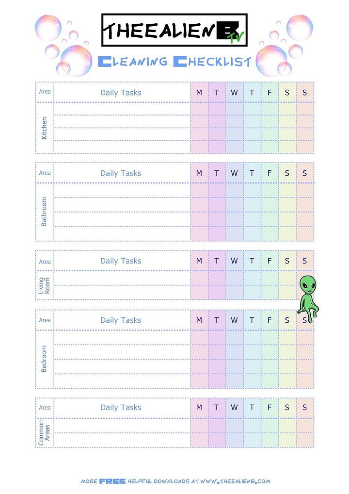 Pre-Filled Daily/Weekly/Monthly Task List product image (2)