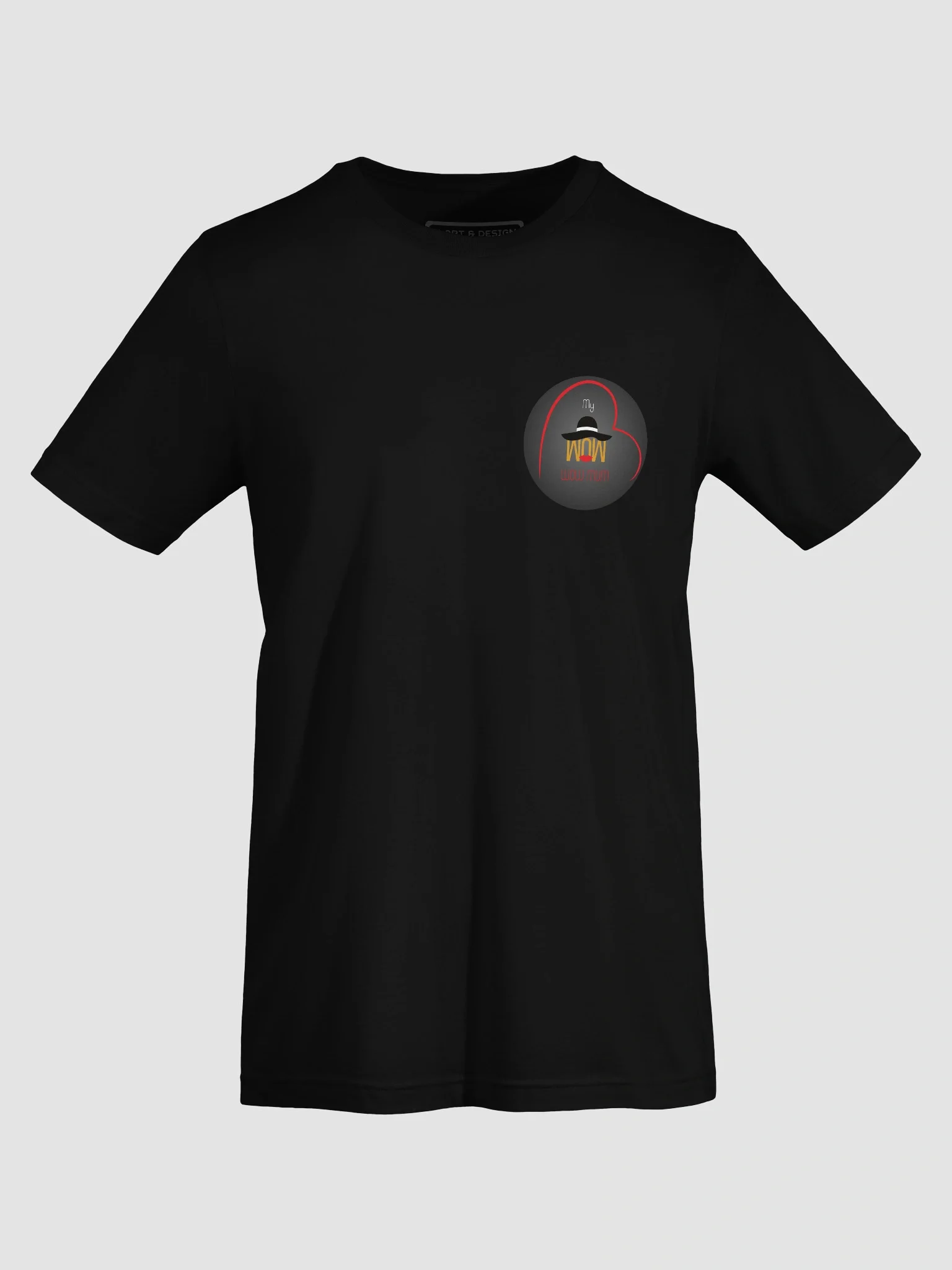 Wow Mum Stylized Graphic T-Shirt product image (7)