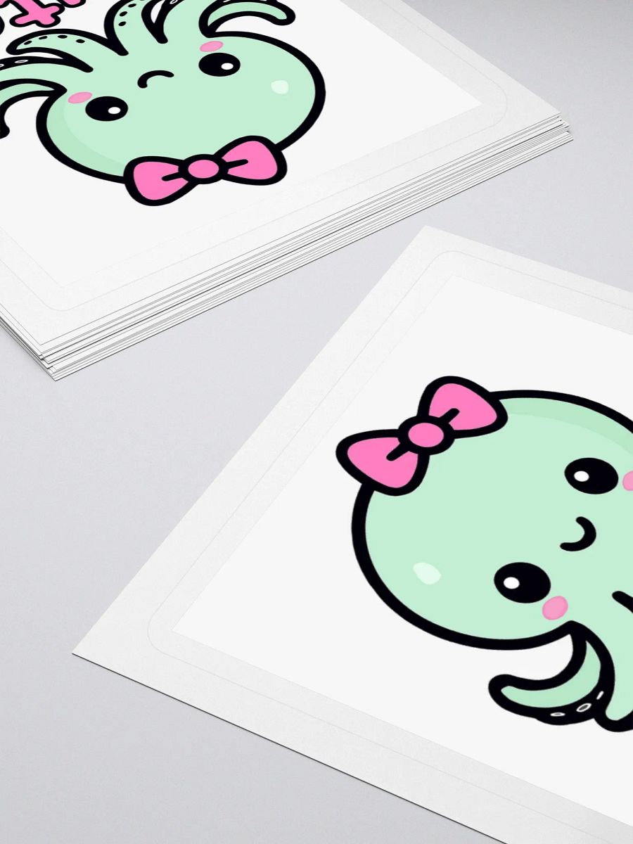 Cute Octopus Kiss Cut Sticker product image (11)