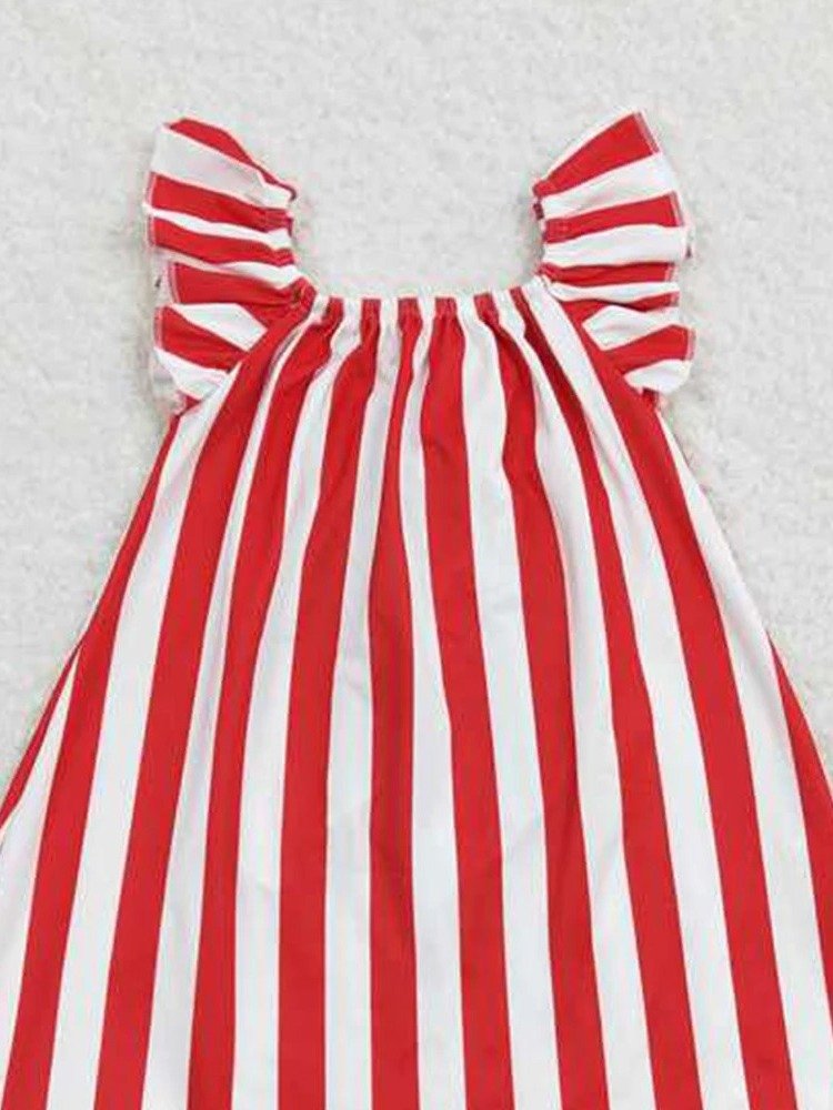 Candy Stripe Ruffle Dress product image (3)