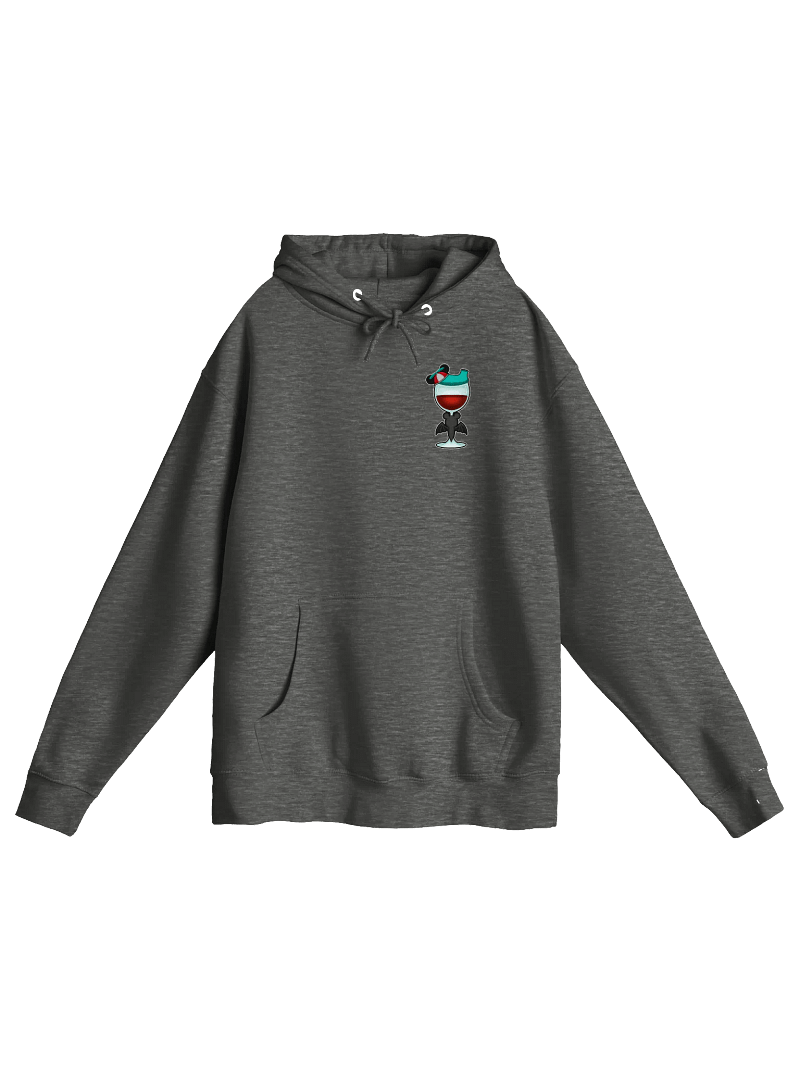 Wine-Hayley Logo Sweatshirt