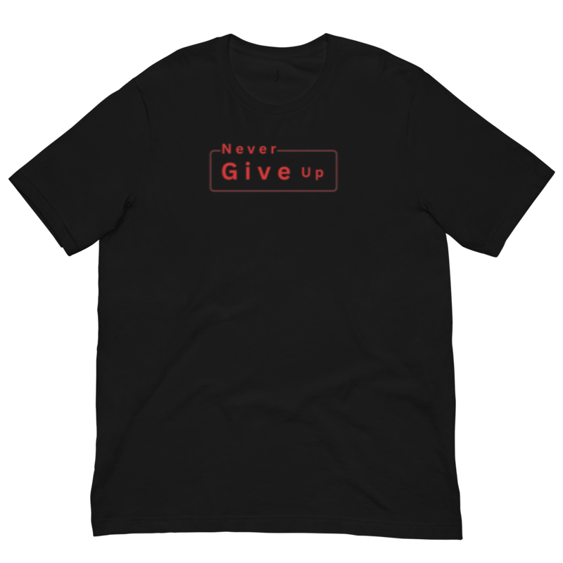 Never Give Up Eco T-Shirt product image (1)