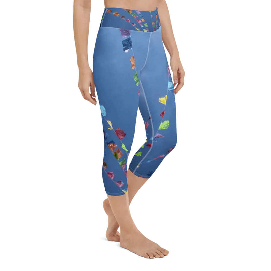 Papel Picado Adult Capri Leggings product image (2)