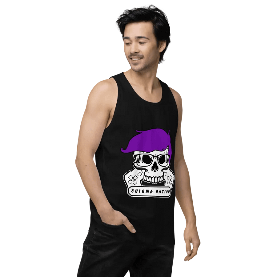 Enigma Nation Cotton Heritage Men's Premium Tank Top (PRINTED) product image (17)