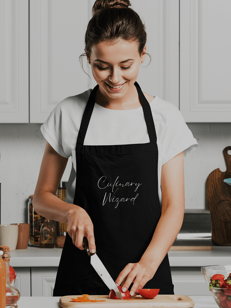 Culinary Wizard Embroidered Apron product image (1)