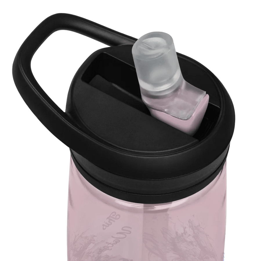 Camelback water bottle with beautiful swirly blue whirlpool  design featuring 'This water is so energising' product image (7)