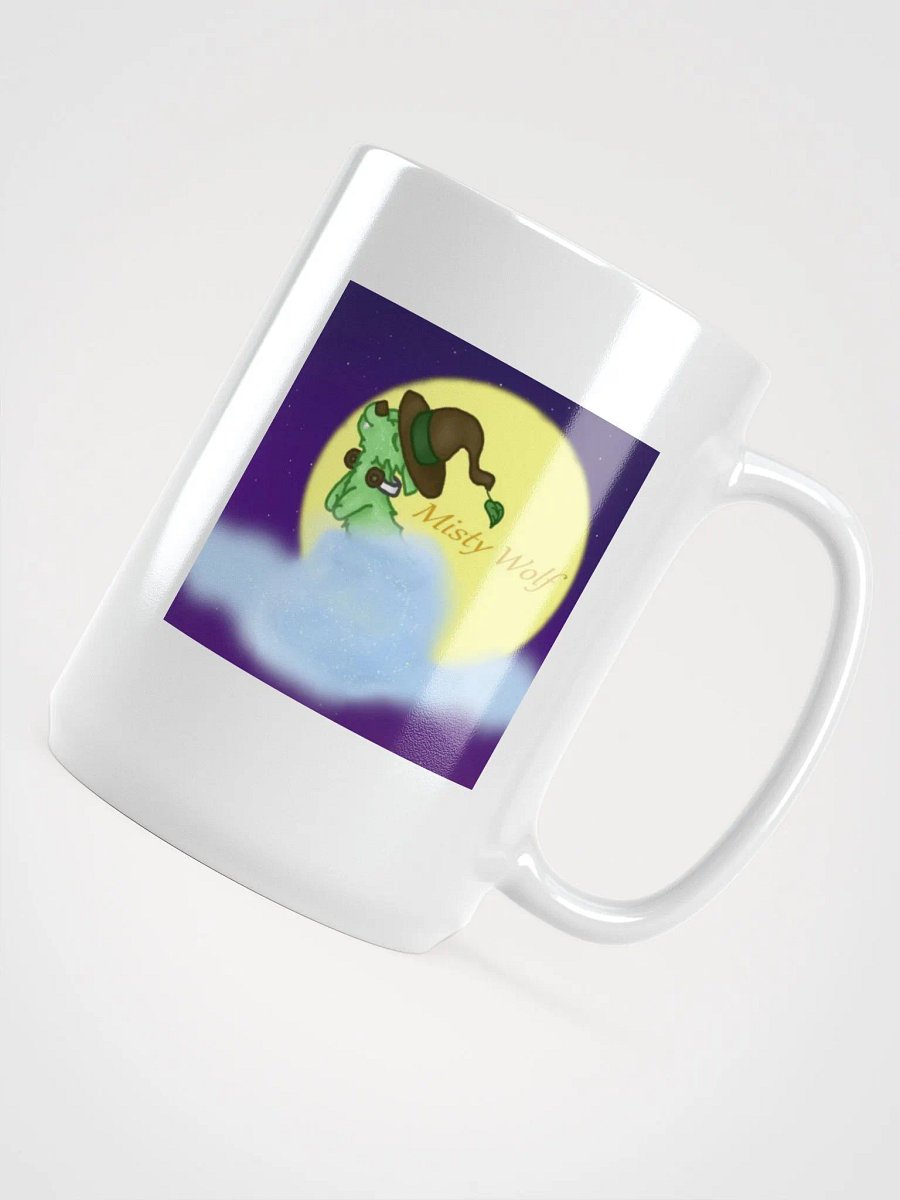 Witchy Wolf White Glossy Mug product image (4)