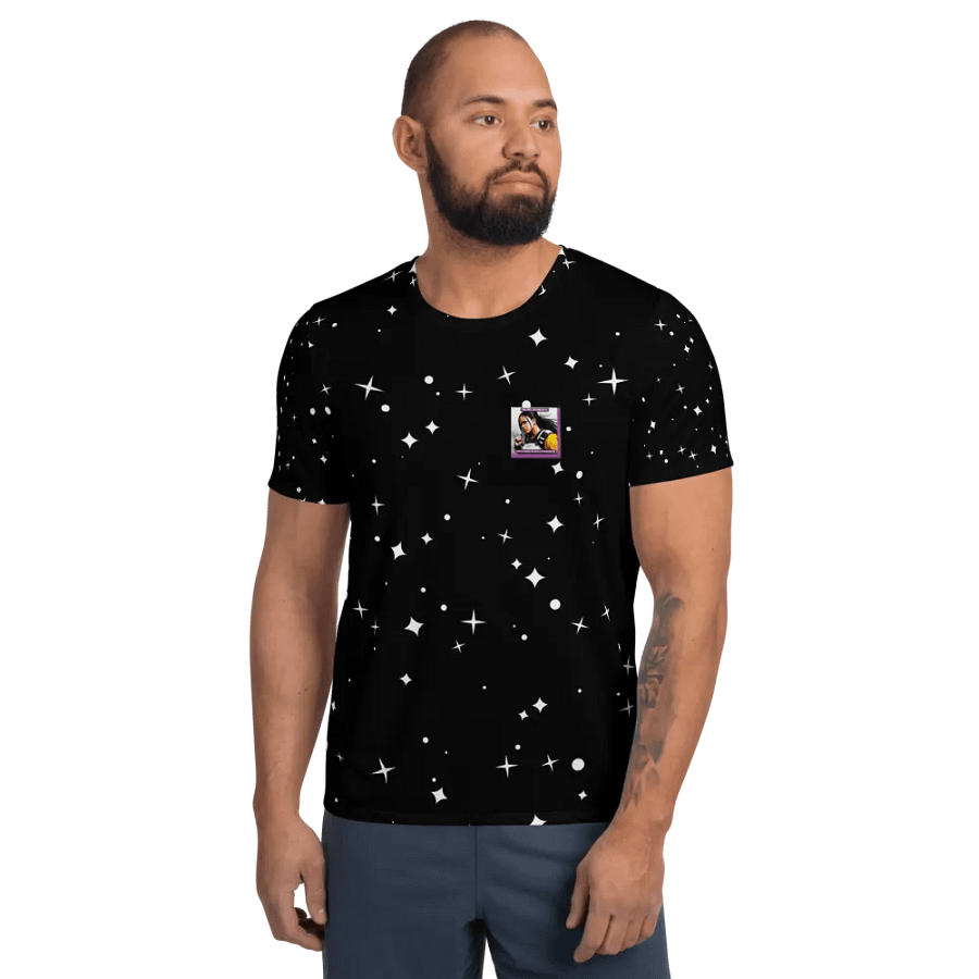 Cosmic Gaming Warrior All-Over T-Shirt product image (1)